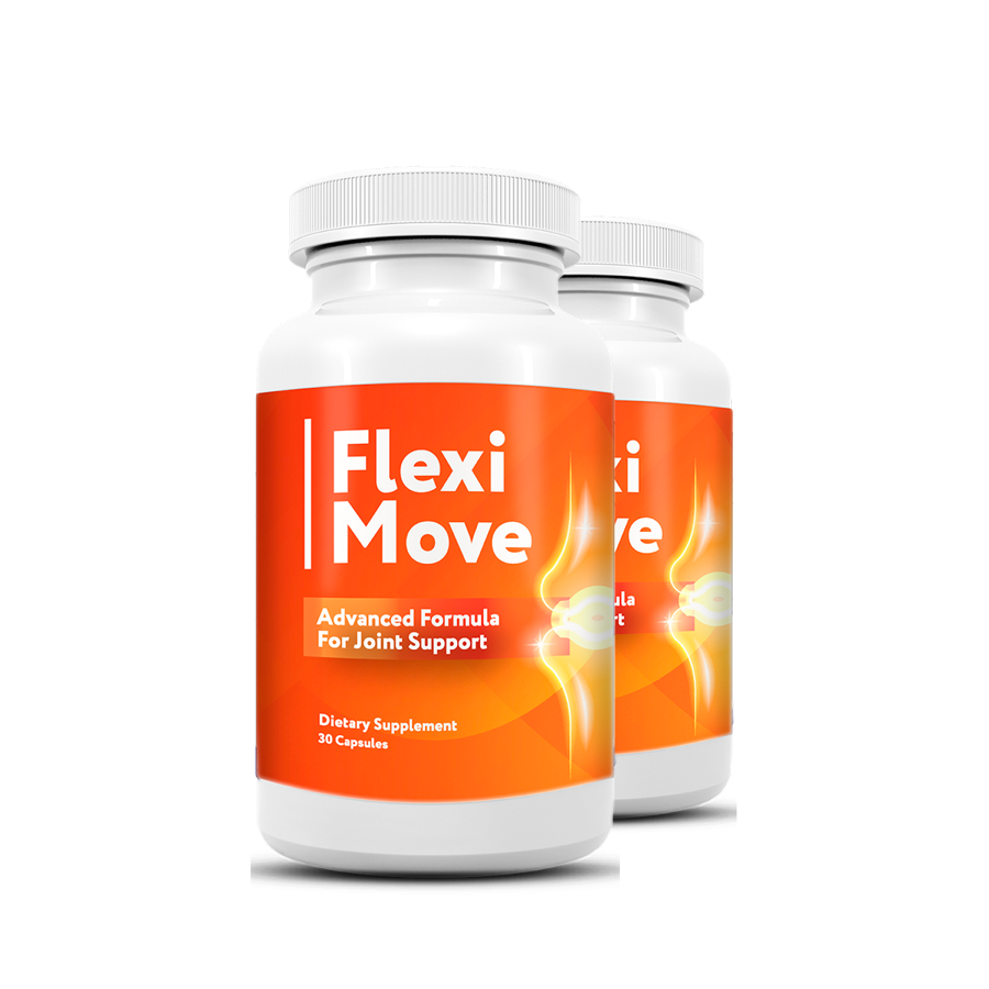 Flexi Move joint support dietary supplement bottles, 60 capsules each