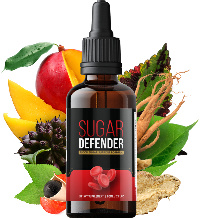 Sugar Defender blood sugar support liquid, 60 ml dropper bottle