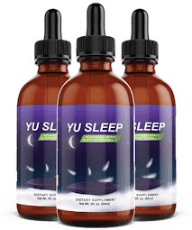 Yu Sleep liquid sleep support, three dropper bottles